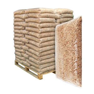 Eco-Holzpellets Palette (65 Säcke à 15 kg)